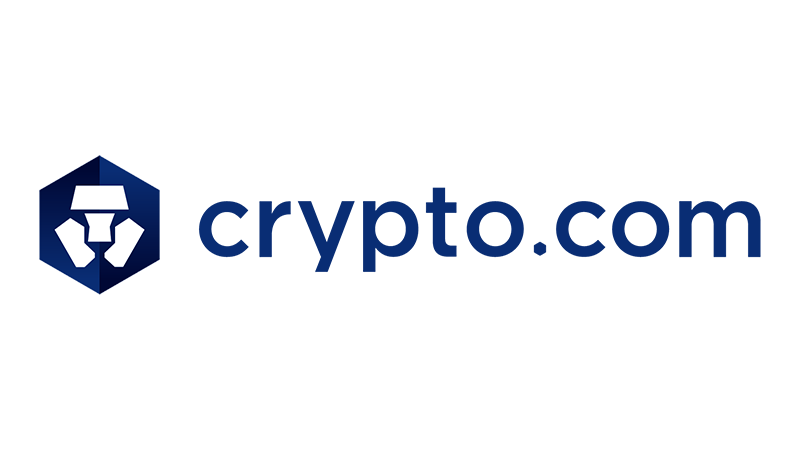 Crypto.com logo.