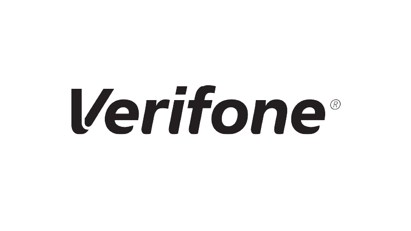 Verifone logo.